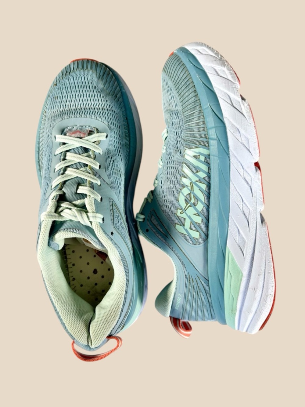 Hoka Women’s Bondi 7 Sneakers - Picture 9 of 13